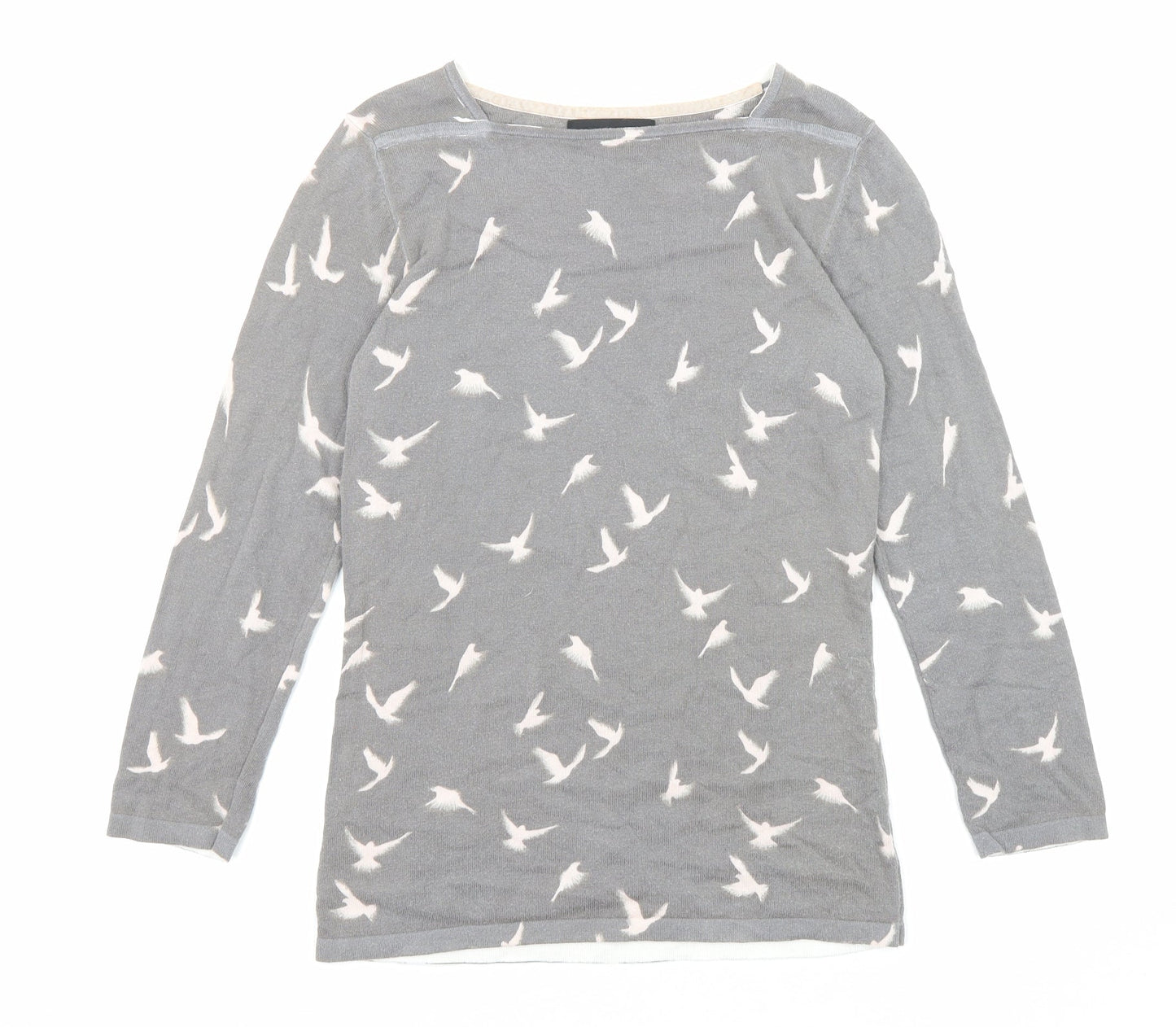 Womens UK Size 8 NEXT Grey Pullover Jumper