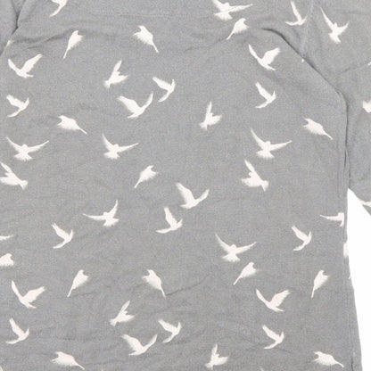 Womens UK Size 8 NEXT Grey Pullover Jumper