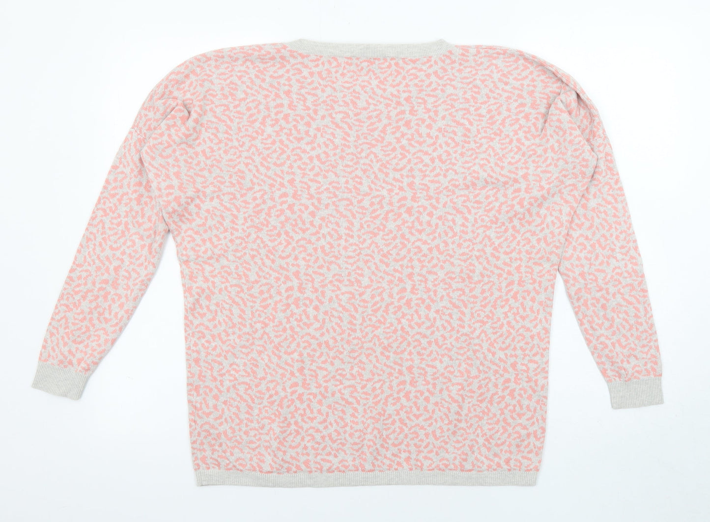 Womens UK Size M Oasis Pink Pullover Jumper