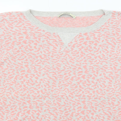 Womens UK Size M Oasis Pink Pullover Jumper