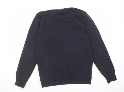 Mens UK Size M H&M Black Pullover Sweatshirt