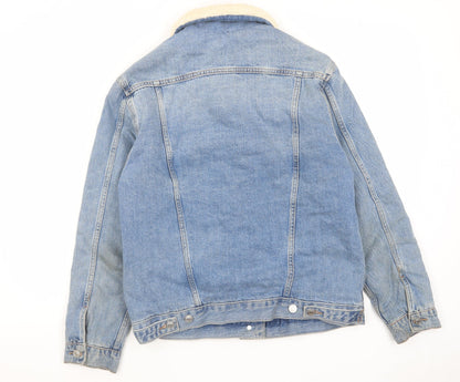 Womens UK Size 6 Topshop Blue Jacket