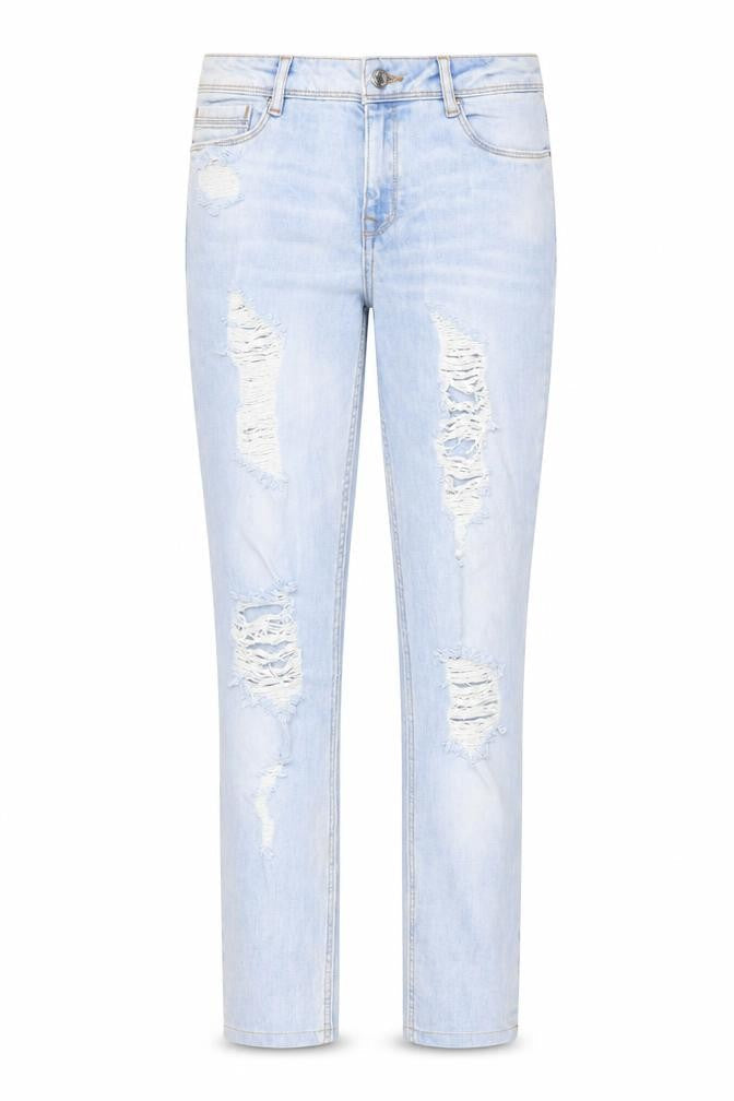 Womens UK Size 12 Zara Regular Fit Straight Blue Jeans
