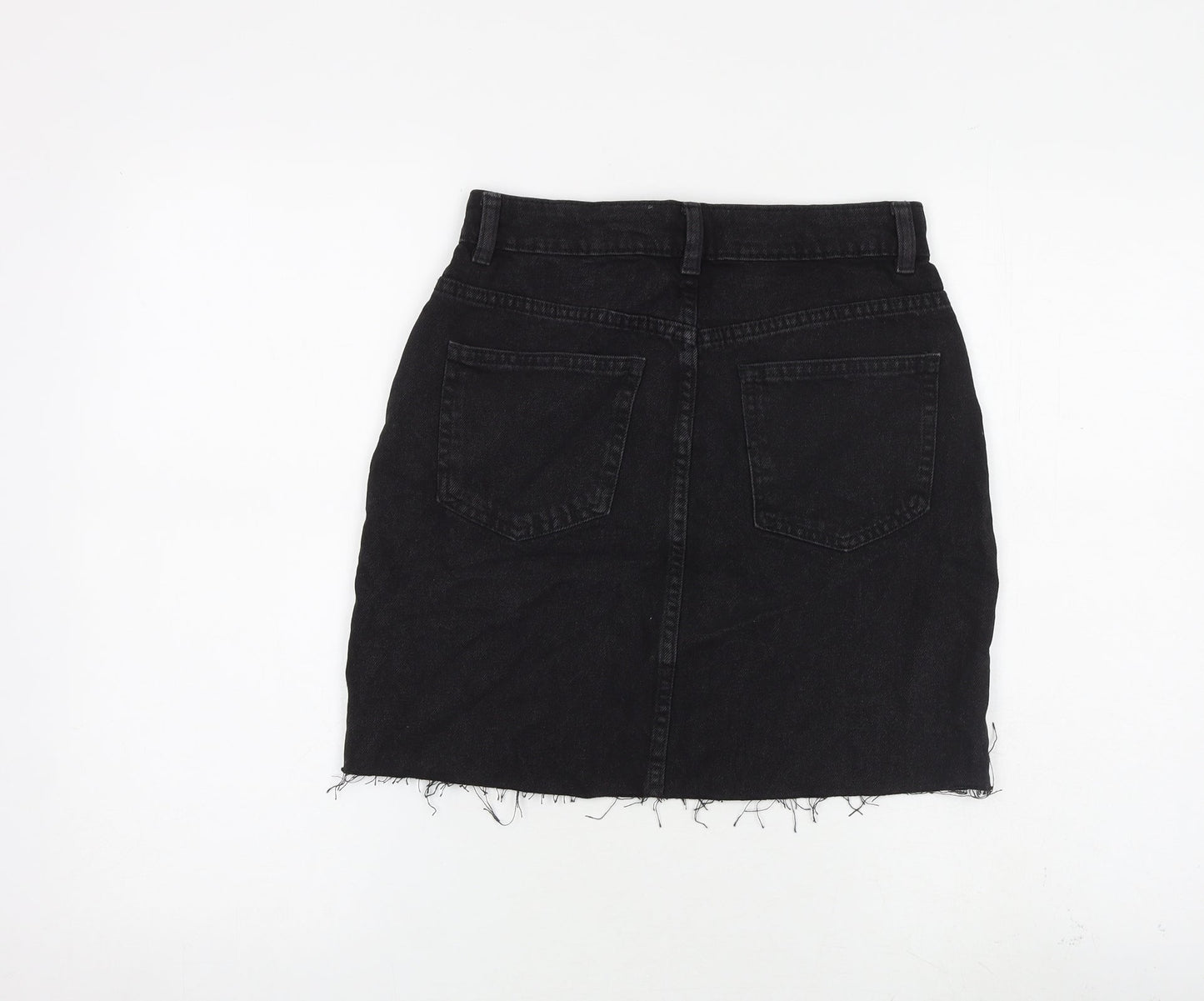 Womens UK Size 8 Denim & Co. A-Line Denim Skirt