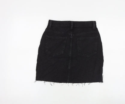 Womens UK Size 8 Denim & Co. A-Line Denim Skirt