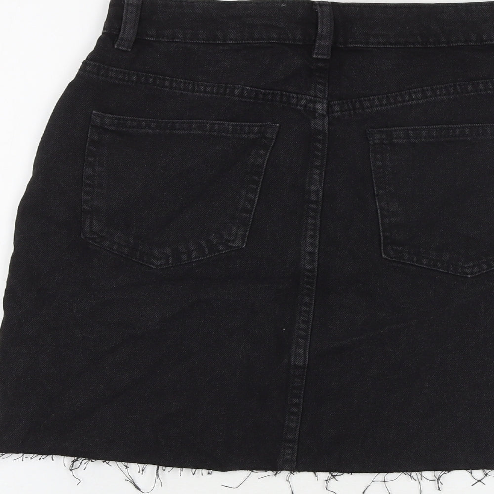 Womens UK Size 8 Denim & Co. A-Line Denim Skirt