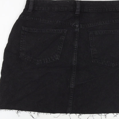Womens UK Size 8 Denim & Co. A-Line Denim Skirt