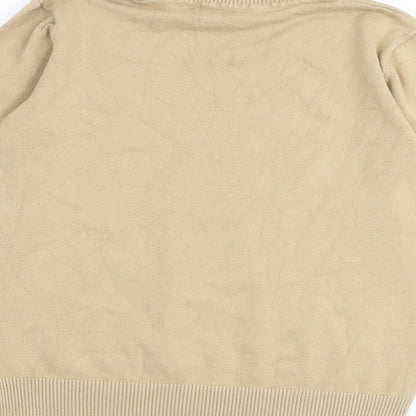 Womens UK Size M Selection Beige Pullover Jumper