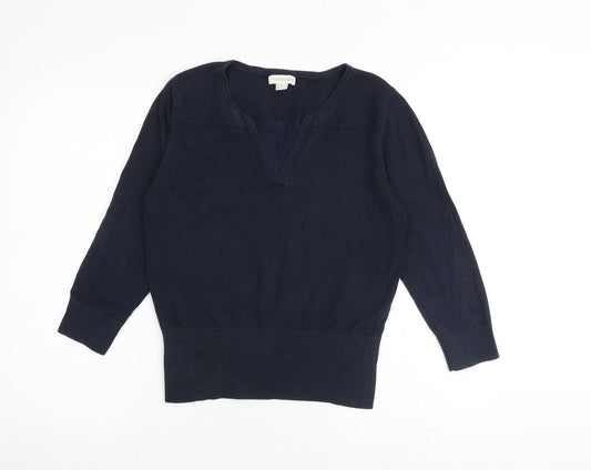 Womens UK Size 12 Monsoon Blue Pullover Jumper