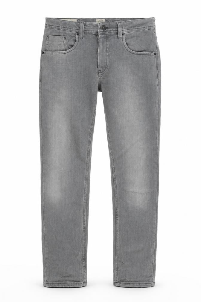 Mens UK Size 32 in Crafted Regular Fit Skinny Grey Jeans