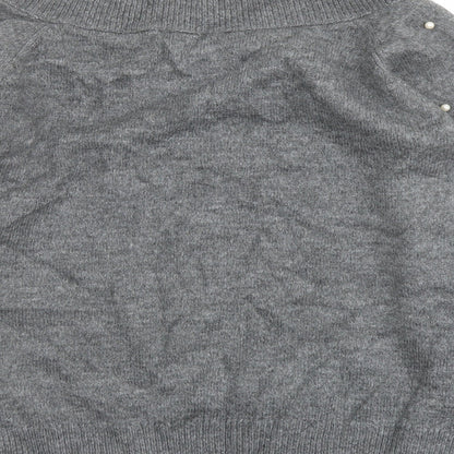 Womens UK Size 14 NEXT Grey Pullover Jumper