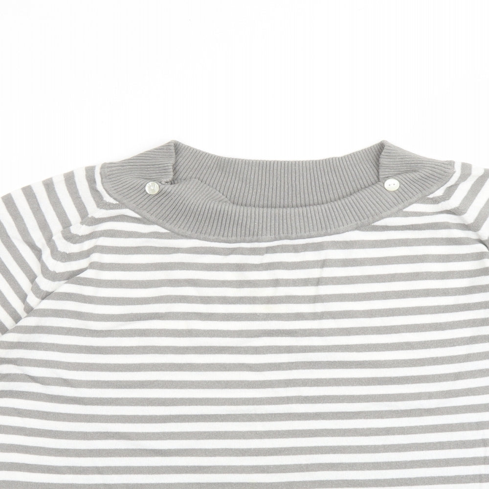 Womens UK Size 18 Olsen Grey Pullover Jumper