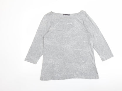 Womens UK Size 16 Marks and Spencer Grey Basic Blouse
