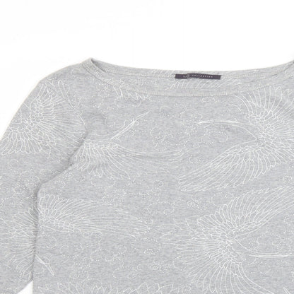 Womens UK Size 16 Marks and Spencer Grey Basic Blouse