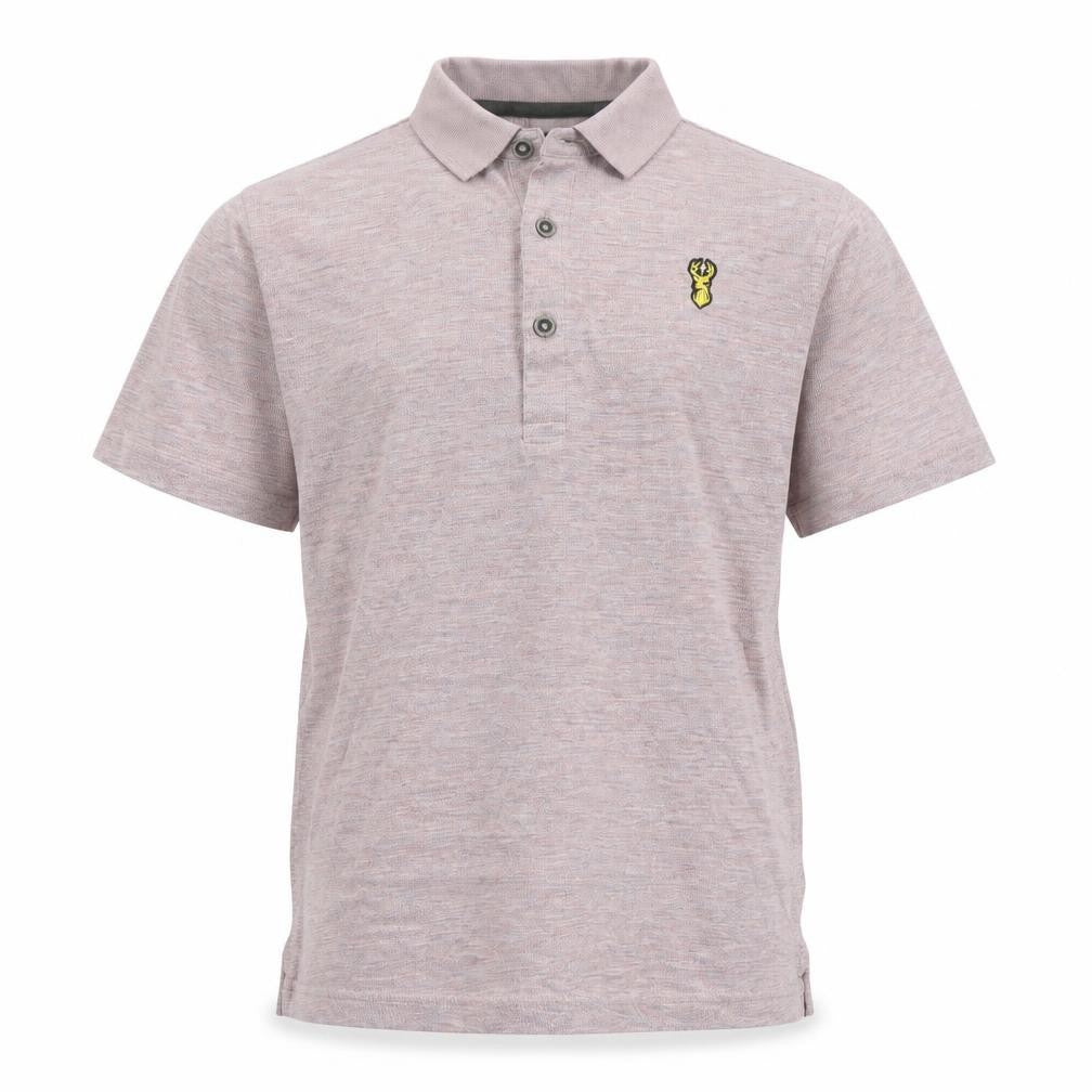NEXT Boys Pink Cotton Basic Polo Size 9 Years Collared Button