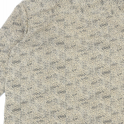 Womens UK Size S Brave Soul Beige Basic Button-Up