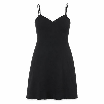 Divided by H&M Womens Black Viscose A-Line Size 12 Sweetheart Tie - Cut Out Back