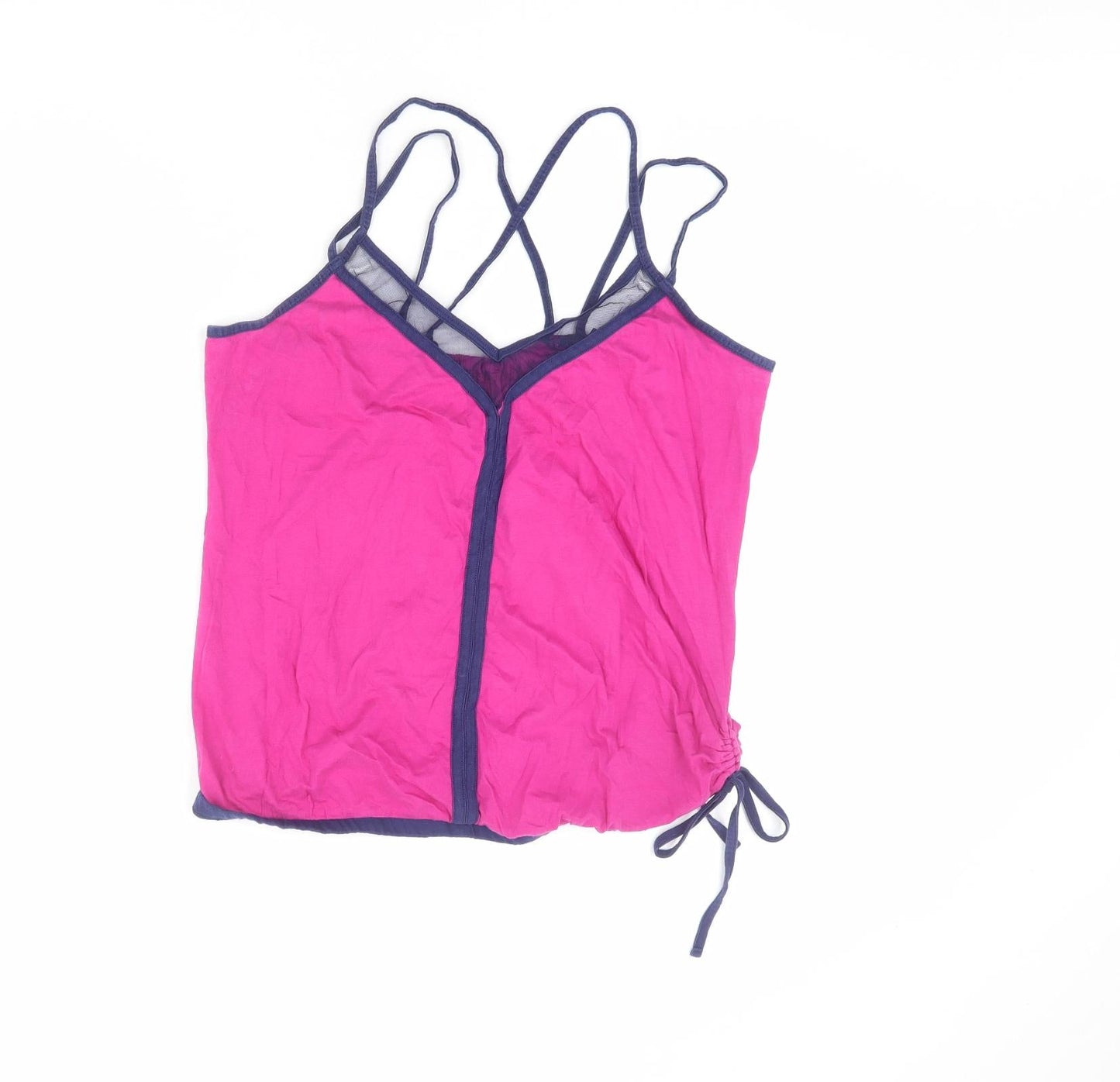 Womens UK Size 14 NEXT Purple Basic Tank