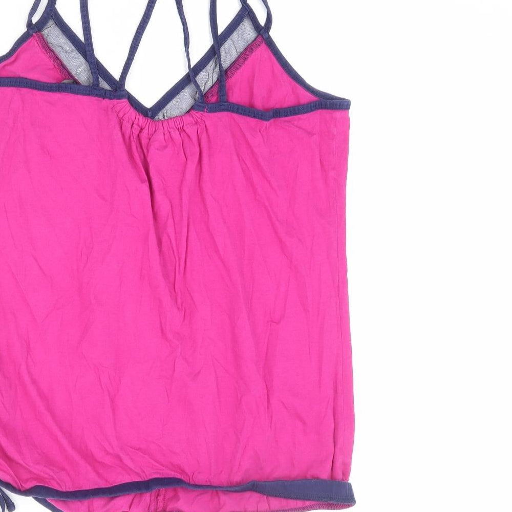 Womens UK Size 14 NEXT Purple Basic Tank