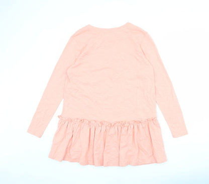 Womens UK Size 12 Simply Be Pink Basic Blouse