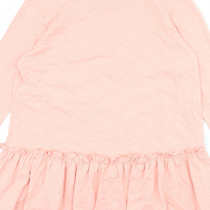 Womens UK Size 12 Simply Be Pink Basic Blouse