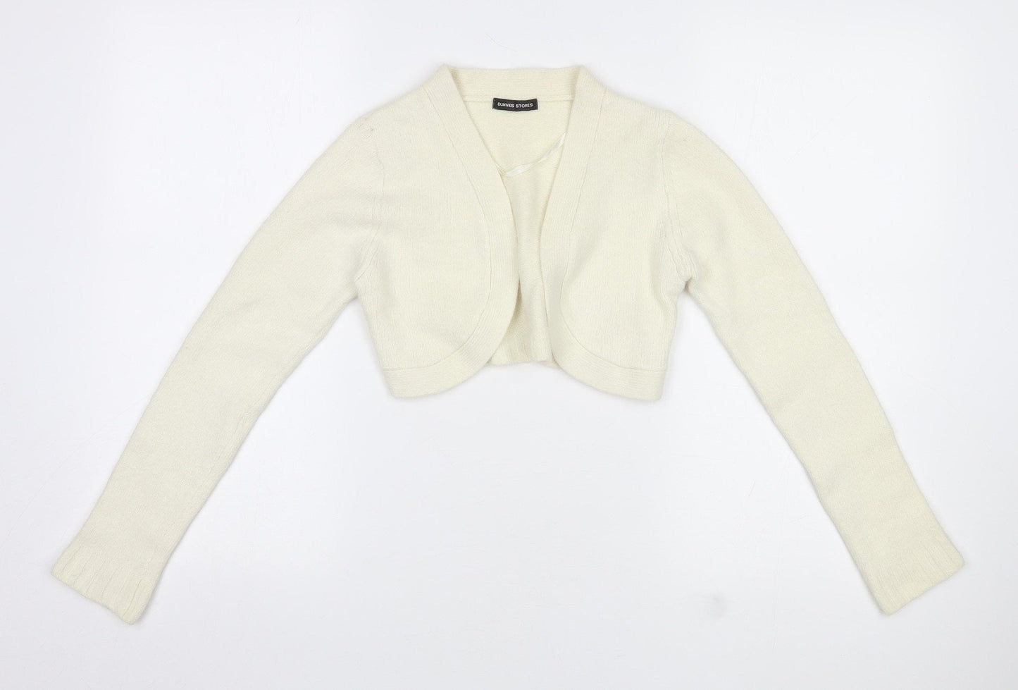 Womens UK Size 10 Dunnes Stores Ivory Cardigan Jumper