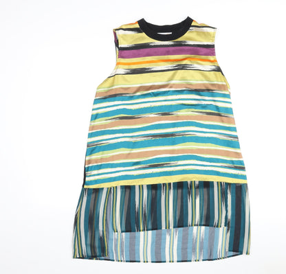 Womens UK Size 16 Per Una Multicoloured Tunic Blouse
