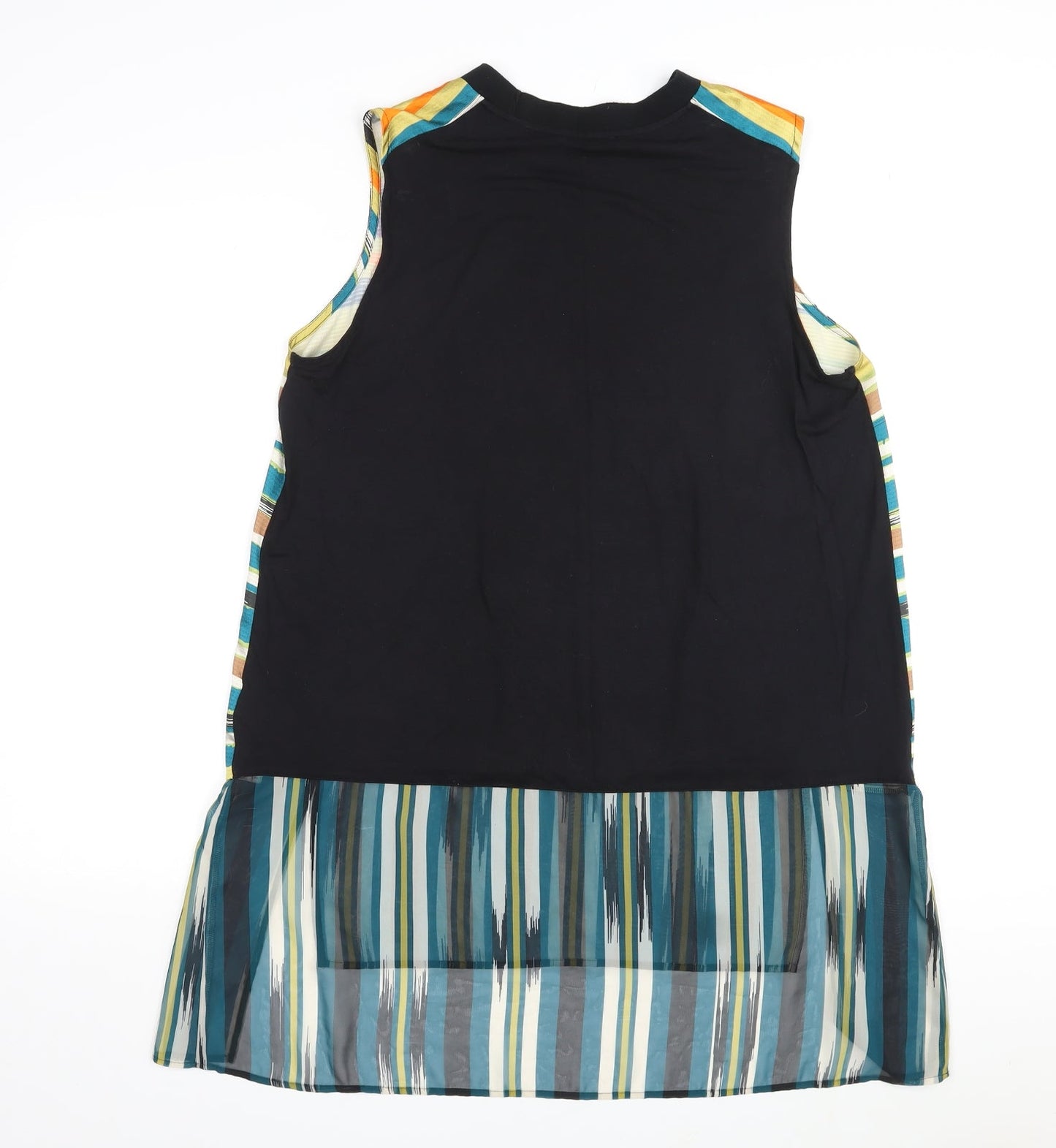 Womens UK Size 16 Per Una Multicoloured Tunic Blouse