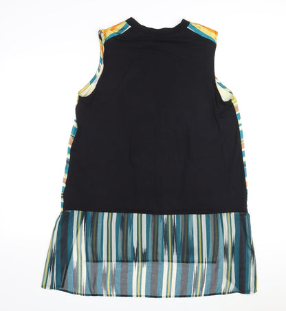 Womens UK Size 16 Per Una Multicoloured Tunic Blouse