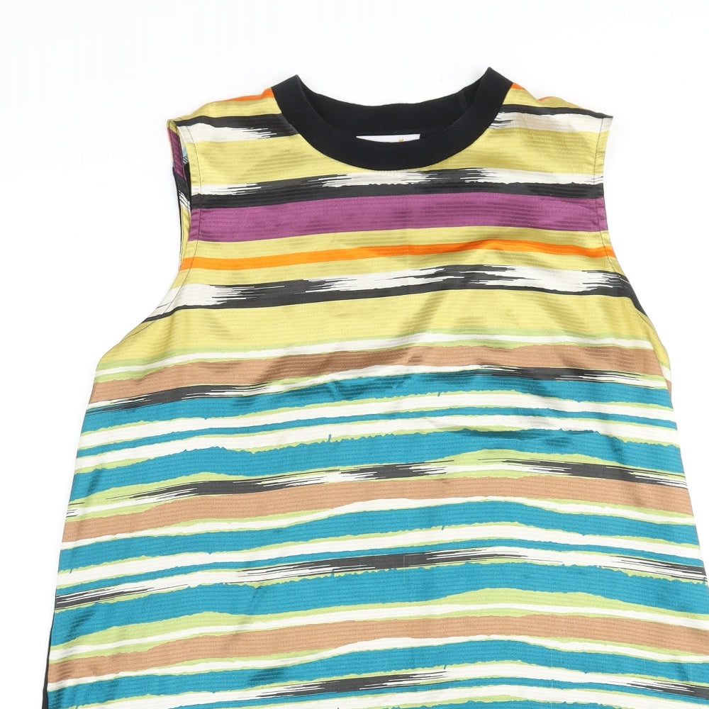 Womens UK Size 16 Per Una Multicoloured Tunic Blouse