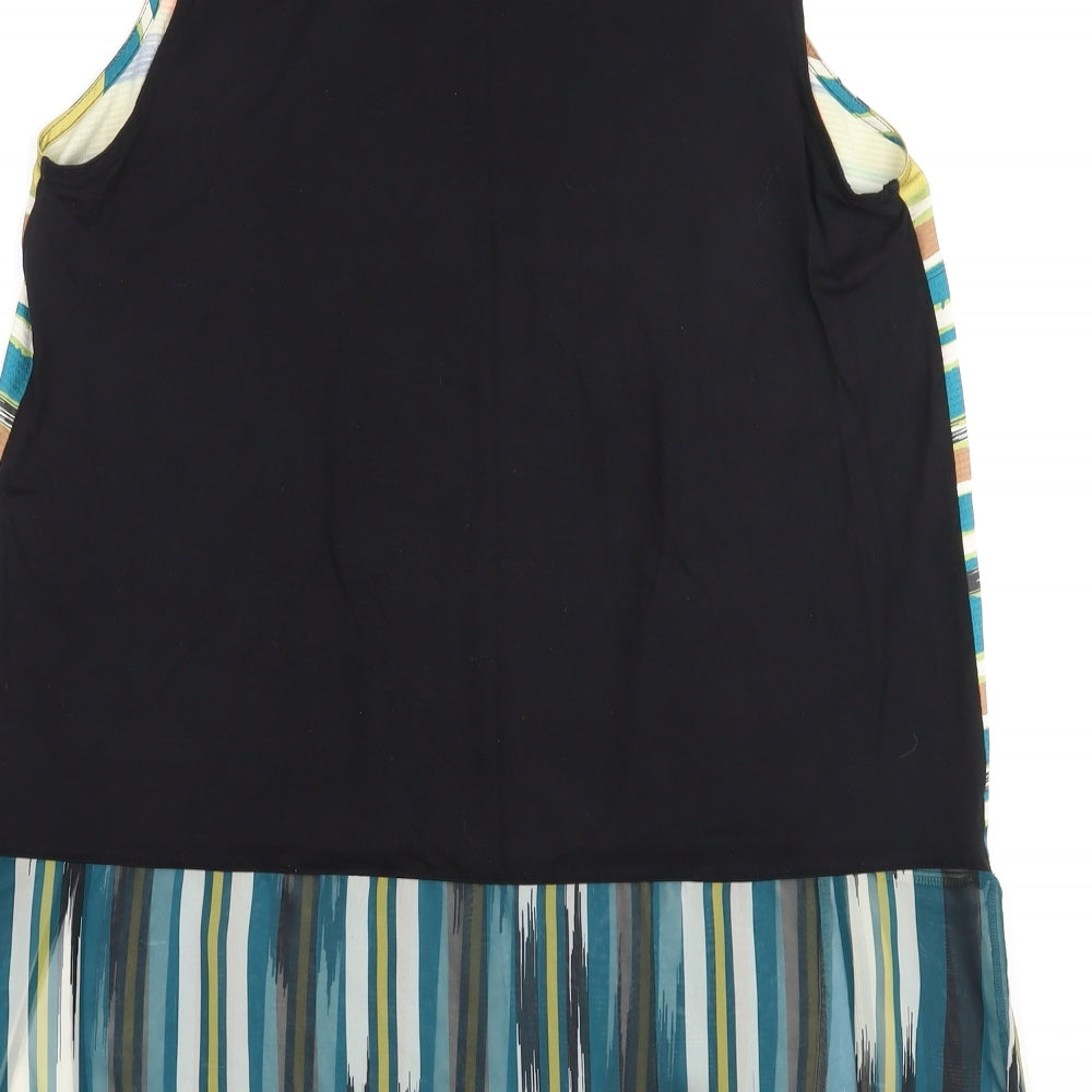 Womens UK Size 16 Per Una Multicoloured Tunic Blouse