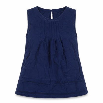 Womens UK Size XS Gap Blue Basic Blouse