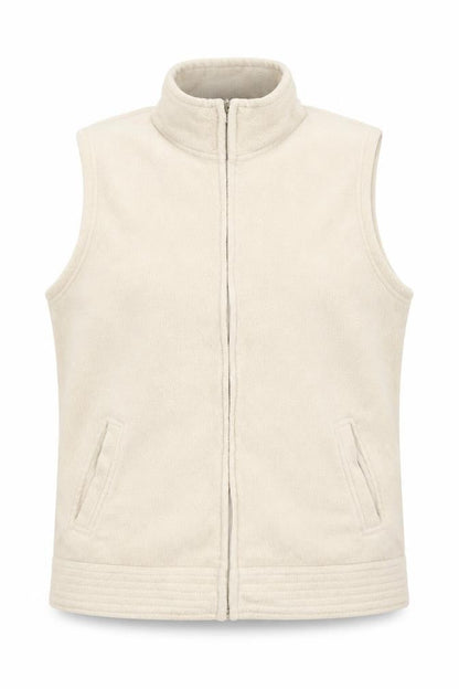 Womens UK Size L EWM Beige Gilet