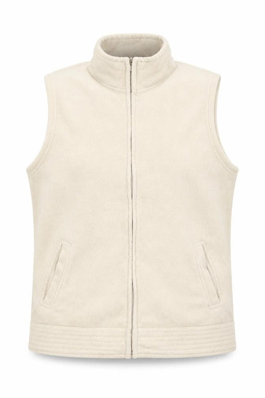 Womens UK Size L EWM Beige Gilet