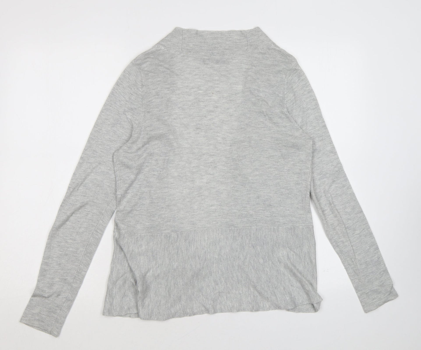 Womens UK Size 10 Marks and Spencer Grey Cardigan Jumper