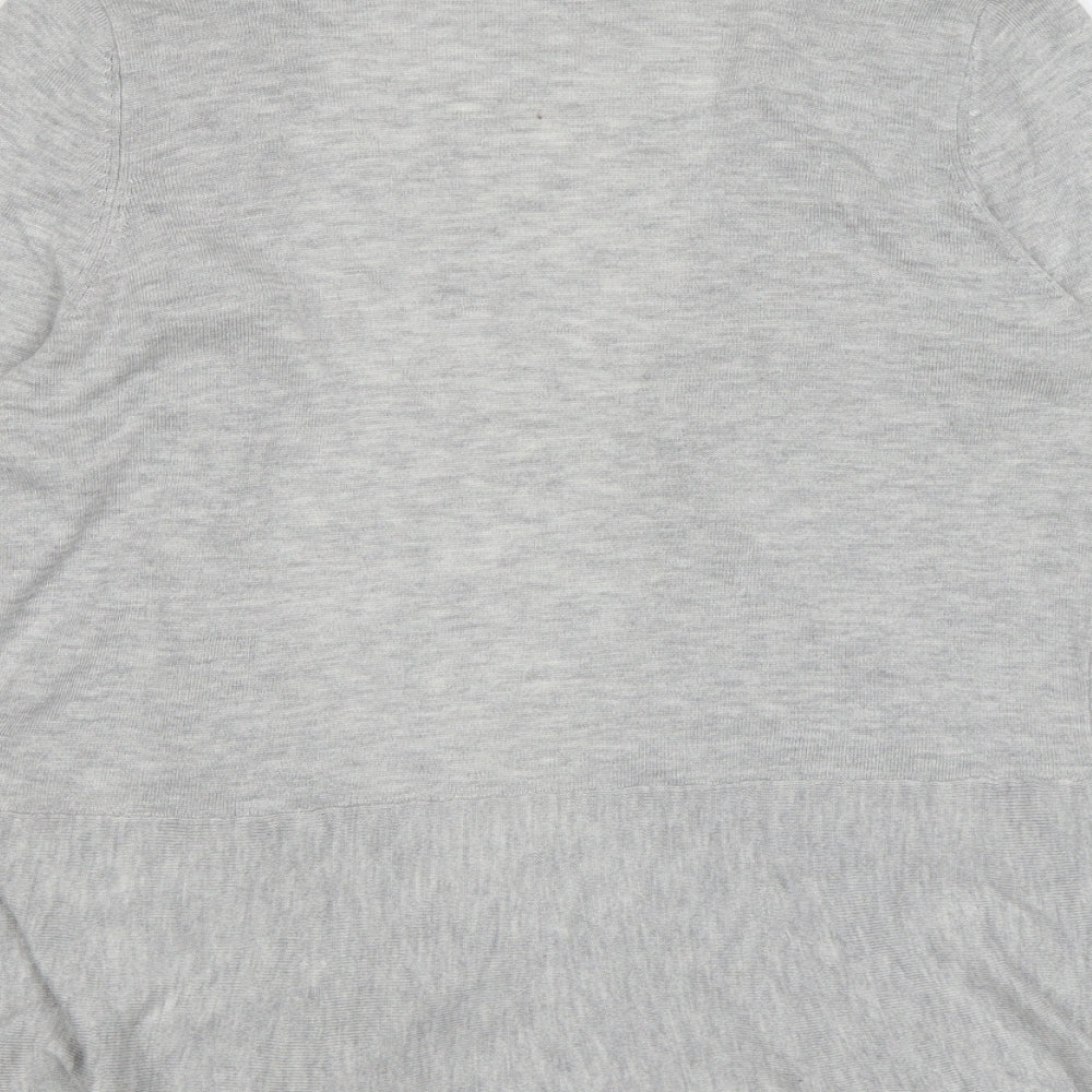 Womens UK Size 10 Marks and Spencer Grey Cardigan Jumper