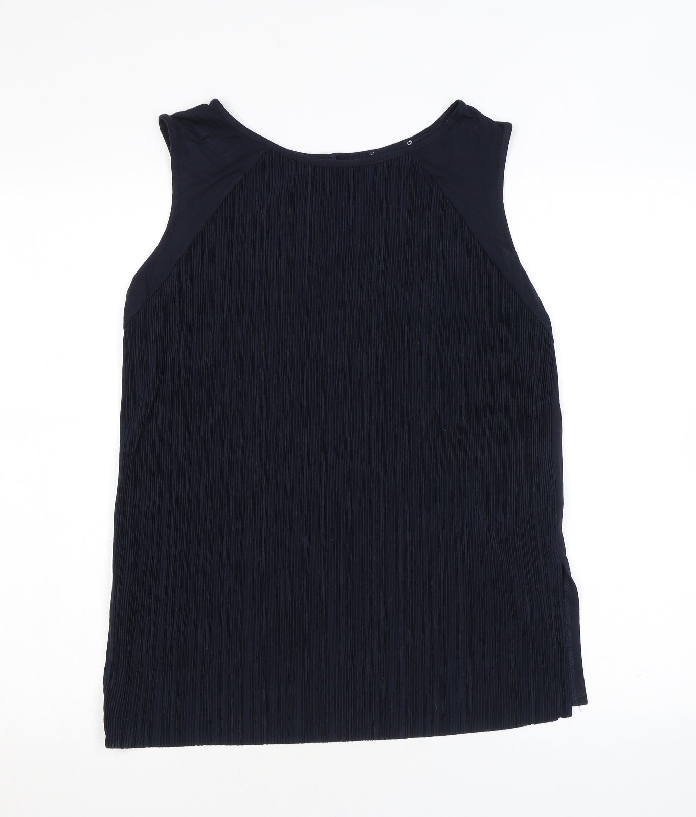 Womens UK Size 10 Marks and Spencer Blue Basic Tank