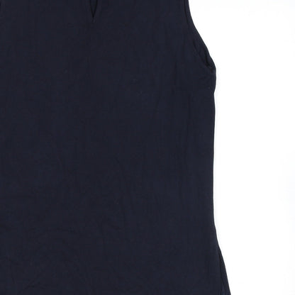 Womens UK Size 10 Marks and Spencer Blue Basic Tank