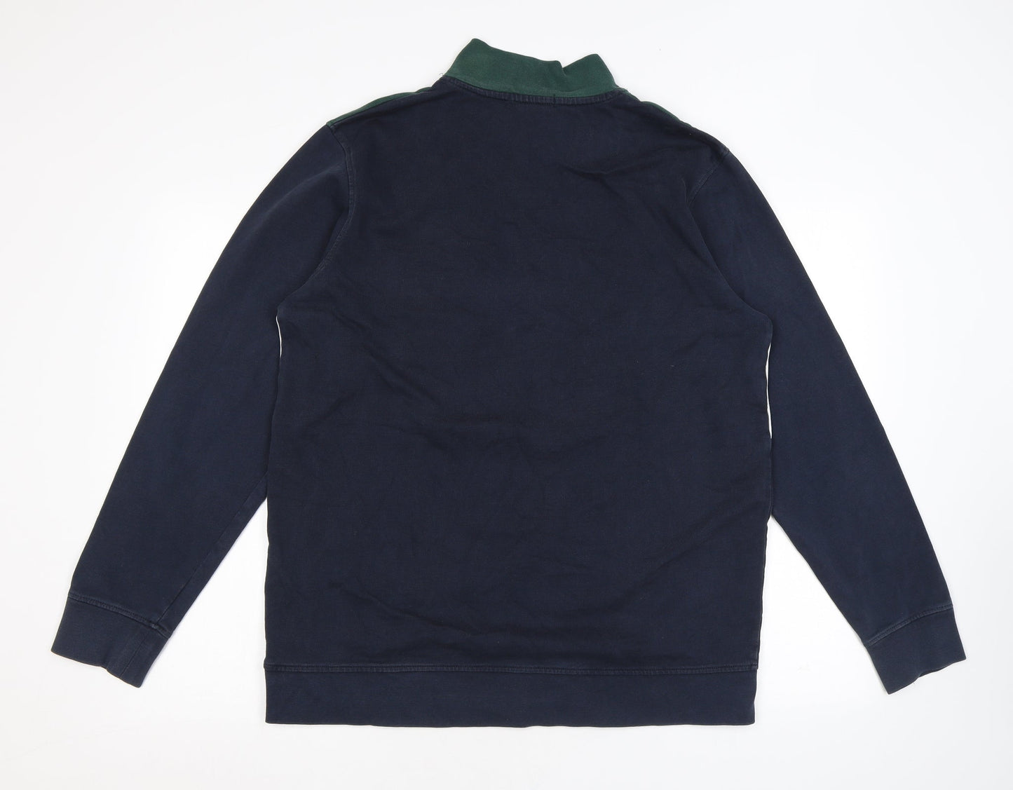 Avenue Mens Multicoloured Striped Cotton Pullover Sweatshirt Size L