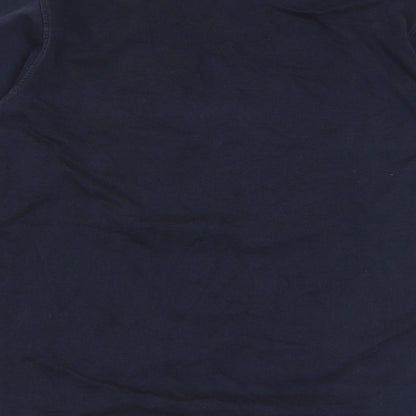 Avenue Mens Multicoloured Striped Cotton Pullover Sweatshirt Size L