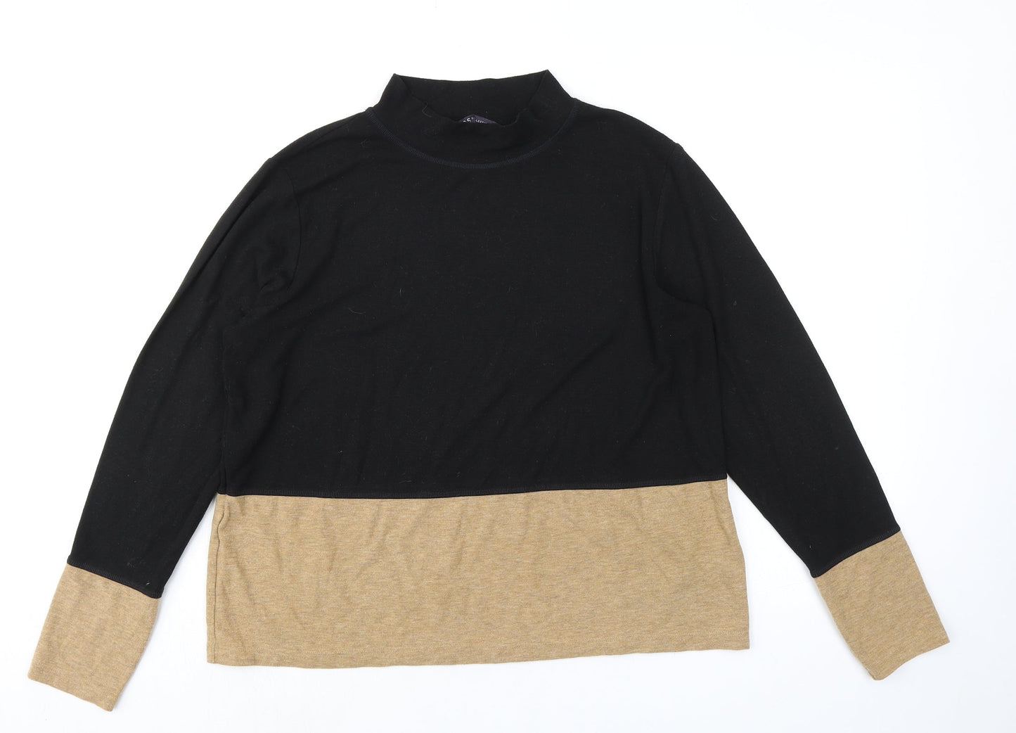 Womens UK Size 14 Marks and Spencer Black Pullover Jumper