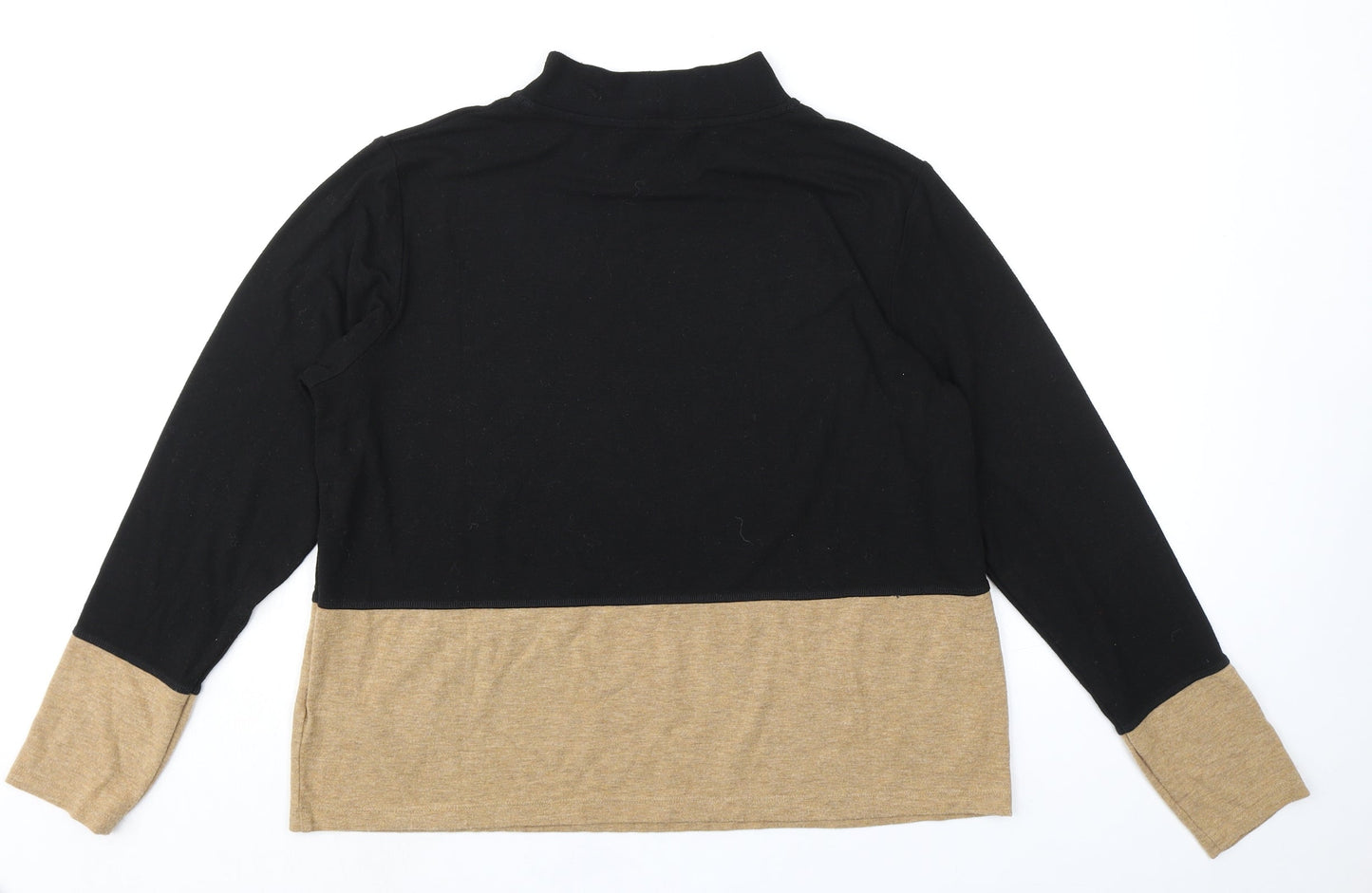 Womens UK Size 14 Marks and Spencer Black Pullover Jumper
