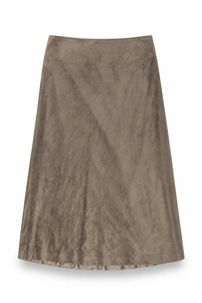 Sigrid Sport Womens Beige Polyester Maxi Skirt Size S Zip