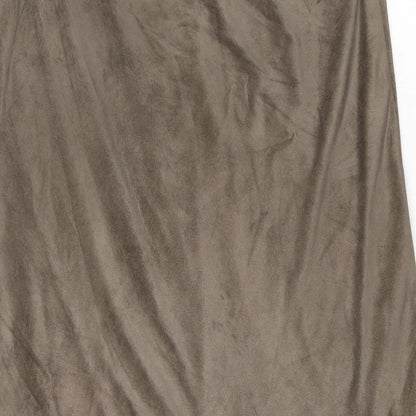 Sigrid Sport Womens Beige Polyester Maxi Skirt Size S Zip
