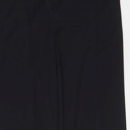 CCDK Copenhagen Womens Black Polyester Dress Pants Trousers Size 12 L32 in Regular Zip