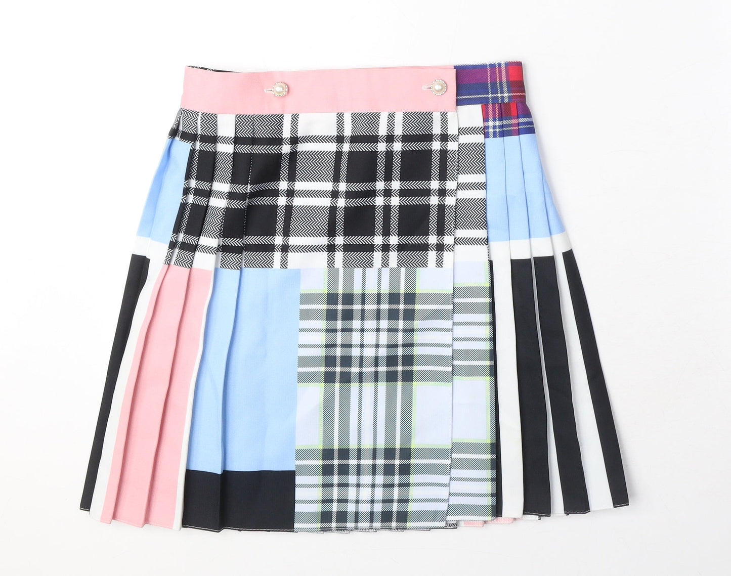 Womens UK Size 8 Reclaimed Vintage Pleated  Skirt