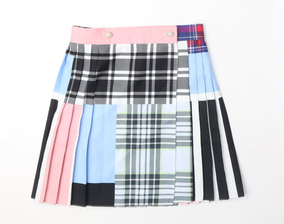 Womens UK Size 8 Reclaimed Vintage Pleated  Skirt