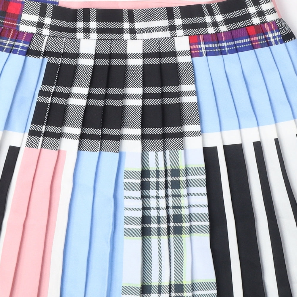 Womens UK Size 8 Reclaimed Vintage Pleated  Skirt