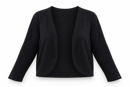 Womens UK Size 12 Debenhams Black Cardigan Jumper
