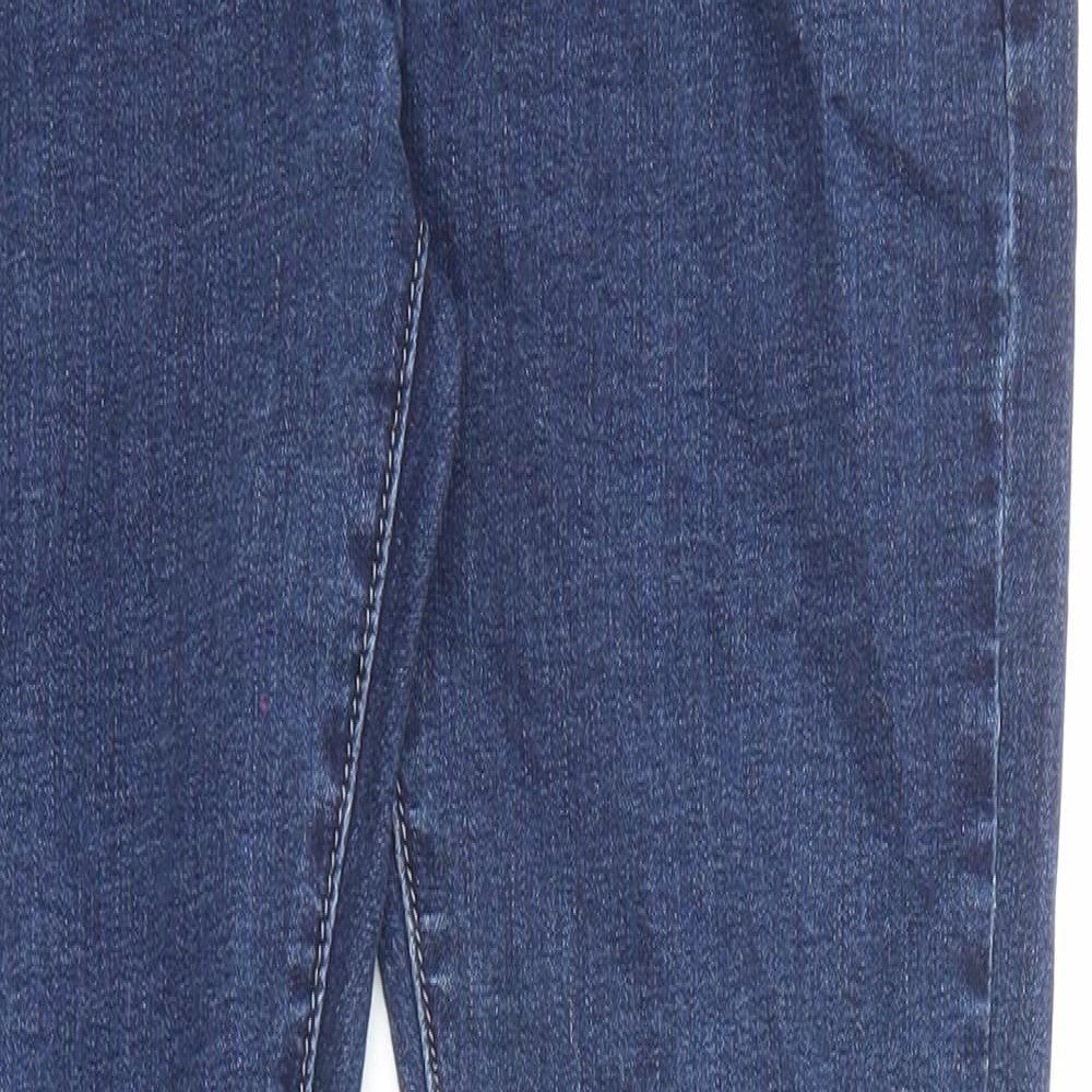 Mens UK Size 32 in Boohoo Regular Fit Skinny Blue Jeans